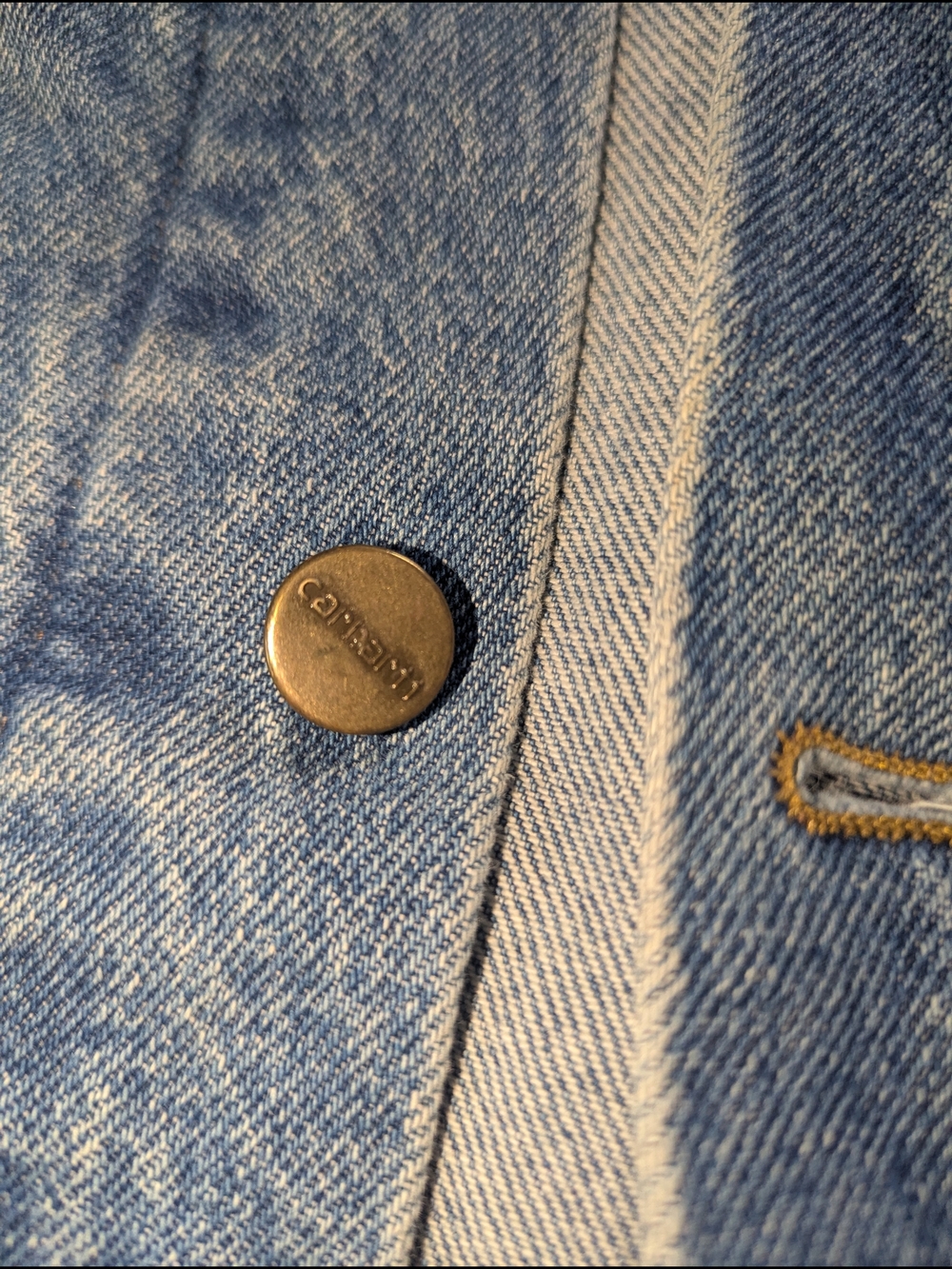 Carhartt Blue Denim Jacket - Picture 5 of 7